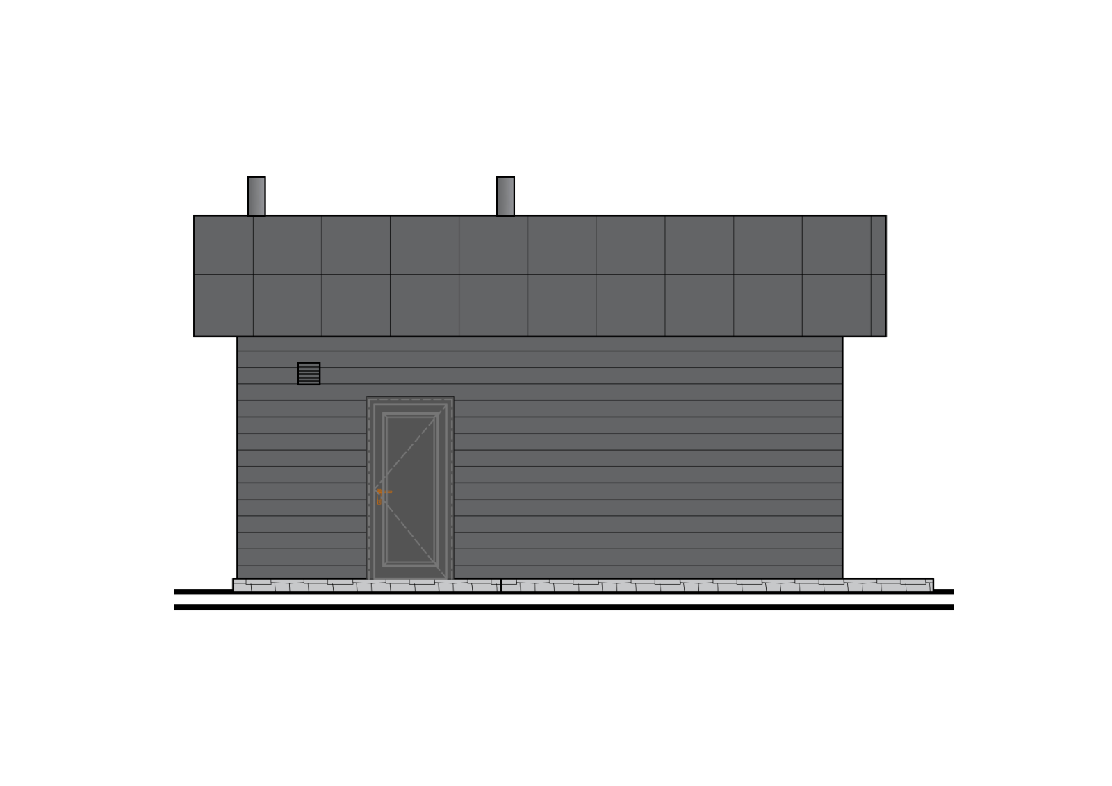 Фасад проекта Парная
