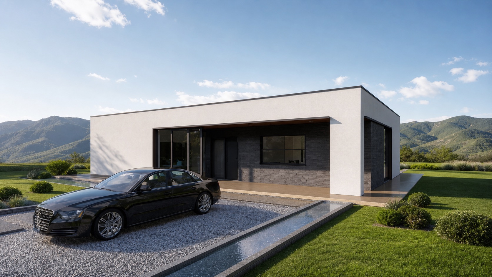 Главный ракурс проекта Чистый абрис